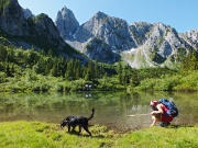 Il nostro primo bel Cimon della Bagozza (2408 m.) il 30 giugno 2013- FOTOGALLERY